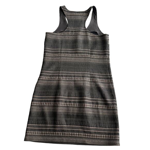 Emerson Fry Tuckernuck New York Made Stretch Jacquard Layering Gray Tank Dress 4 - Picture 2 of 9